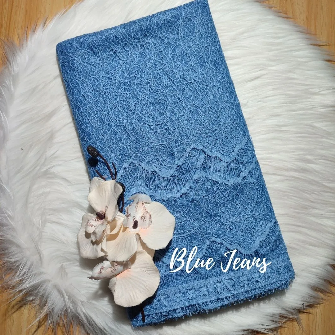 PANEL CHANTILLY POLOS - [ KODE 2475Q ] - GRADE B - BAHAN KEBAYA - GAUN PENGANTIN - BUSANA MODERN view 10