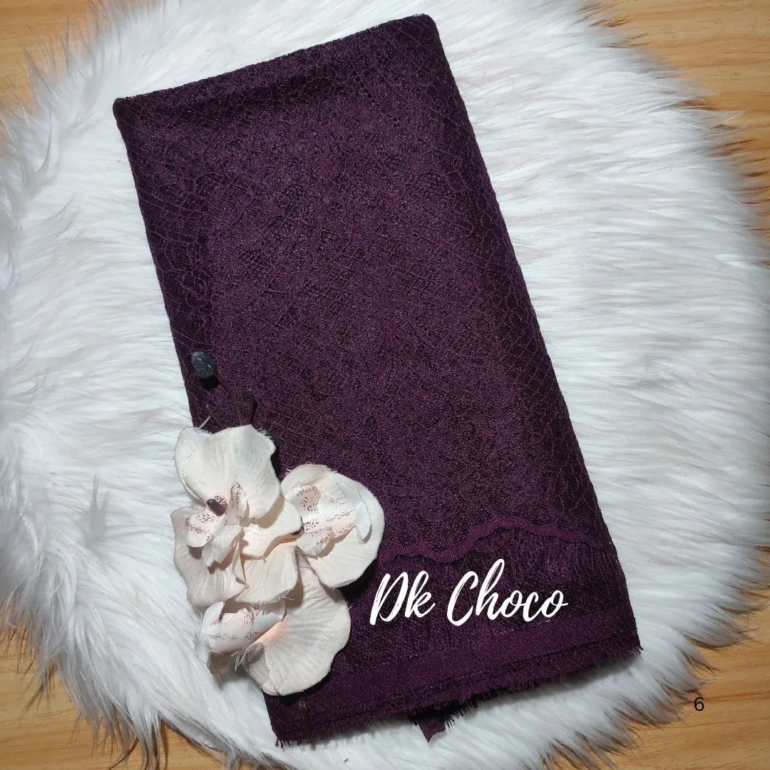 PANEL CHANTILLY POLOS [ KODE 5898 ] - GRADE B - BAHAN KEBAYA - KEBAYA MODERN - GAUN PENGANTIN. view 20