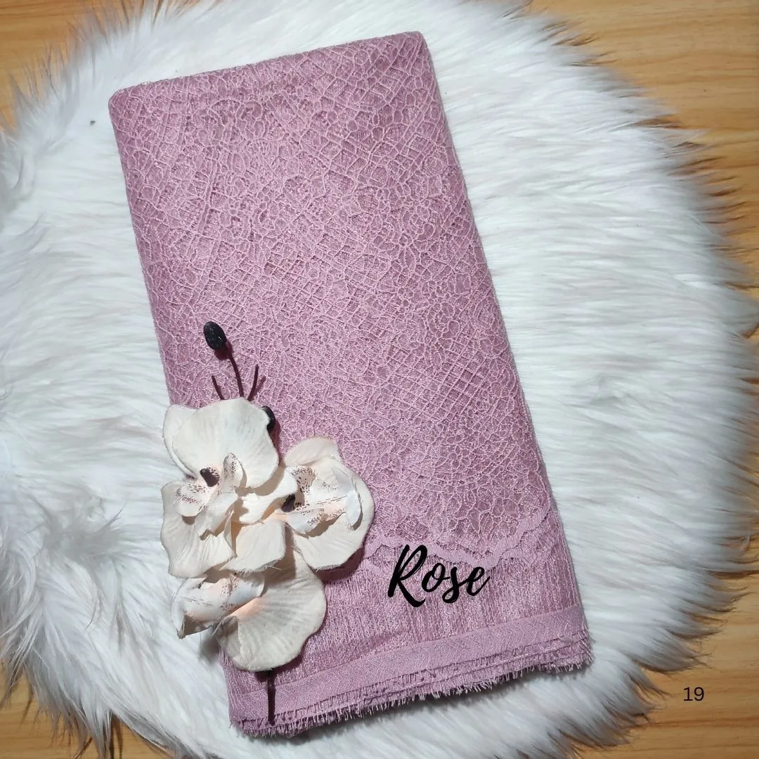 PANEL CHANTILLY POLOS [ KODE 5898 ] - GRADE B - BAHAN KEBAYA - KEBAYA MODERN - GAUN PENGANTIN. view 8