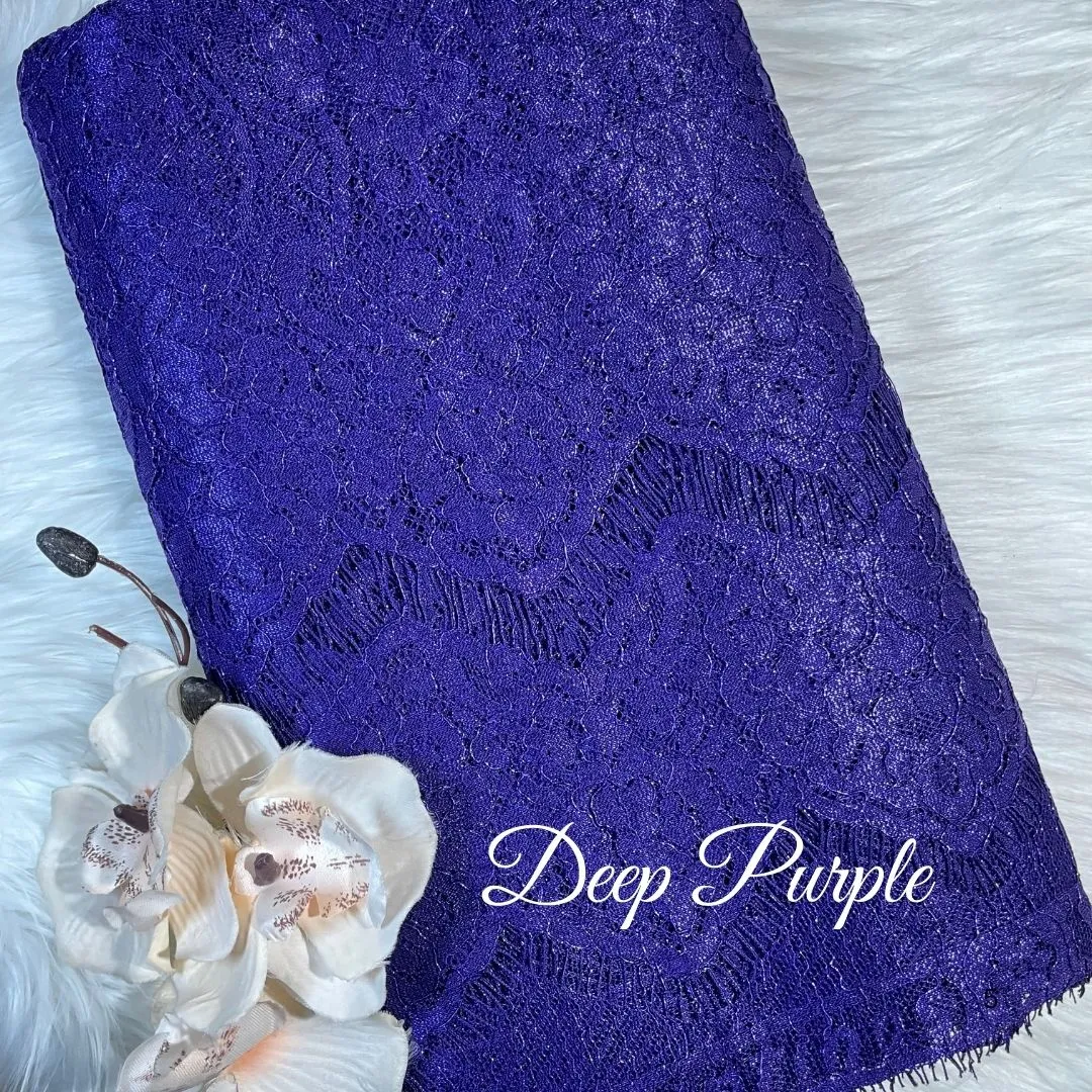 PANEL FULL METALIC - [ KODE 5215 ] - GRADE B - BAHAN KEBAYA - KEBAYA MODERN - GAUN PENGANTIN ELEGANT view 2