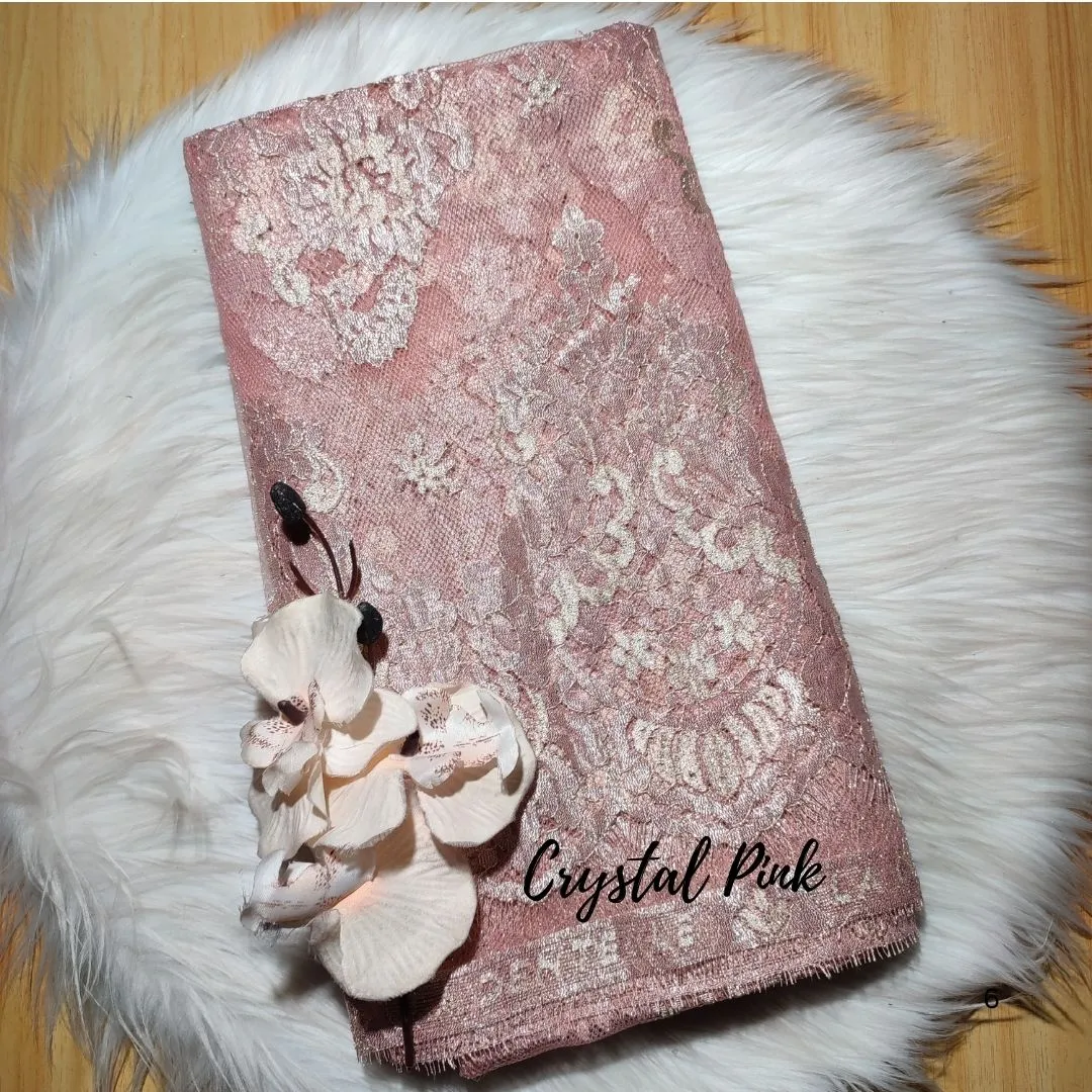 PANEL FULL METALIC CEPLOK / SHEARING - [ KODE 3477 ] - GRADE B - SEMI PRANCIS - KEBAYA MODERN - GAUN PENGANTIN view 14