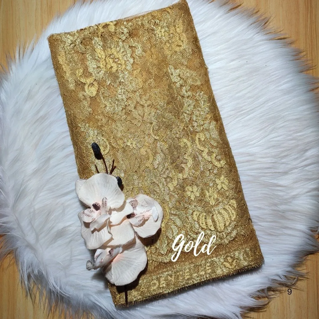 PANEL FULL METALIC CEPLOK / SHEARING - [ KODE 3477 ] - GRADE B - SEMI PRANCIS - KEBAYA MODERN - GAUN PENGANTIN view 16