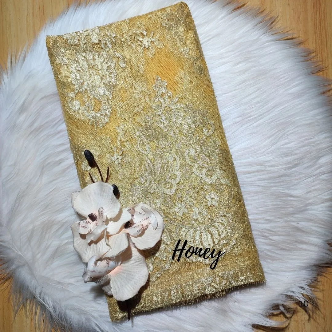 PANEL FULL METALIC CEPLOK / SHEARING - [ KODE 3477 ] - GRADE B - SEMI PRANCIS - KEBAYA MODERN - GAUN PENGANTIN view 9