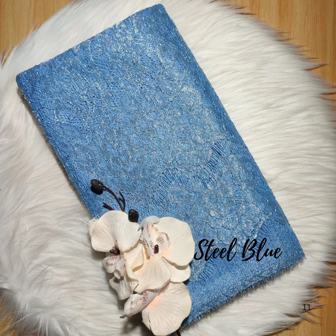PANEL FULL METALIC CORD- [ KODE 3153 ] - GRADE B - BAHAN KEBAYA - KEBAYA MODERN - DRESS view 9