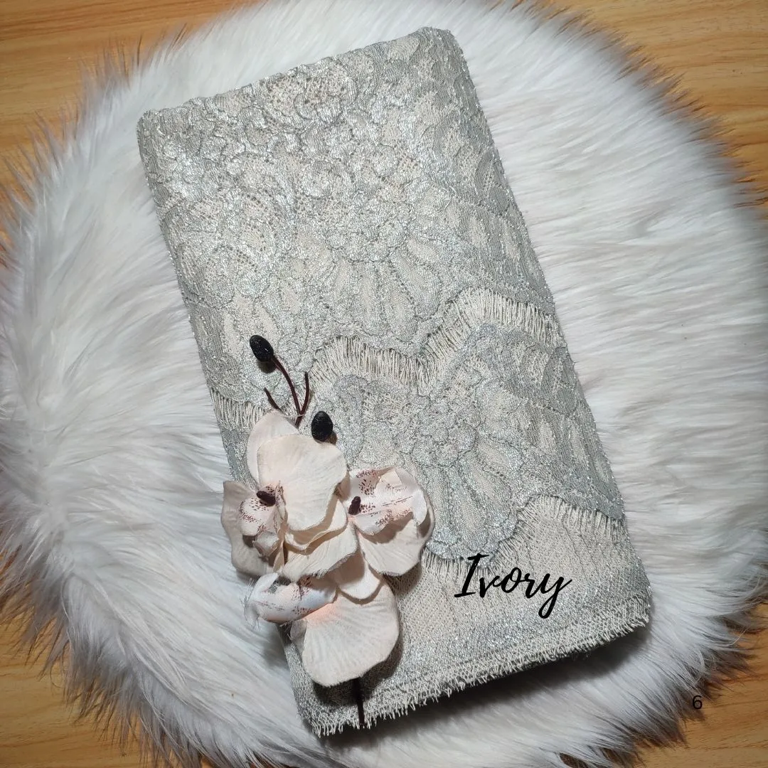 PANEL METALIC LAMINATE - [ KODE 5486 ] - GRADE B - BAHAN BRUKAT - BAHAN KEBAYA - KEBAYA MODERN view 2