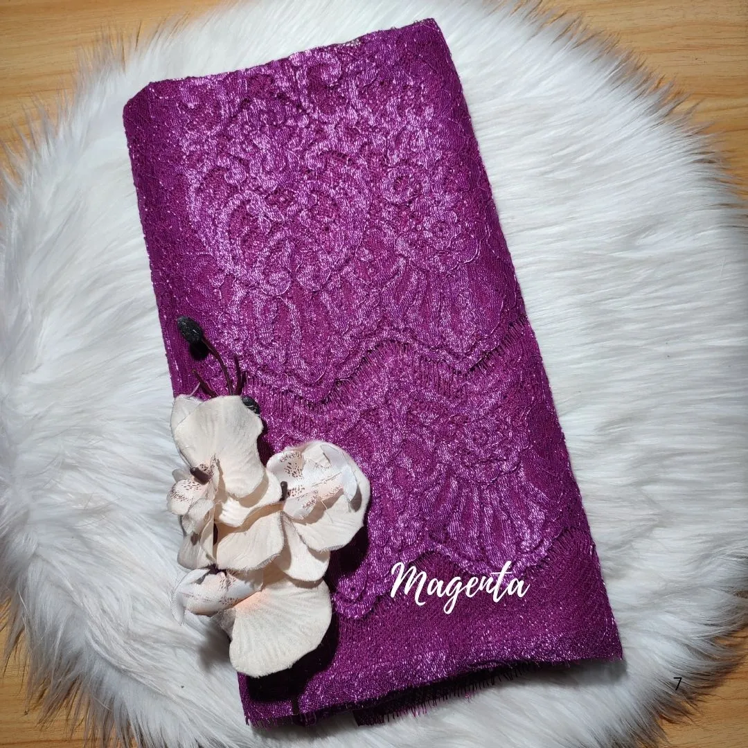 PANEL METALIC LAMINATE - [ KODE 5486 ] - GRADE B - BAHAN BRUKAT - BAHAN KEBAYA - KEBAYA MODERN view 11