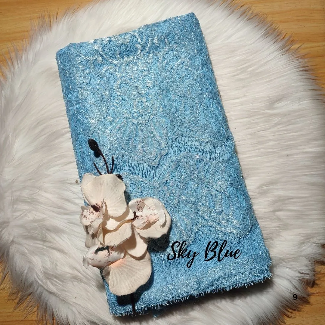 PANEL METALIC LAMINATE - [ KODE 5486 ] - GRADE B - BAHAN BRUKAT - BAHAN KEBAYA - KEBAYA MODERN view 8